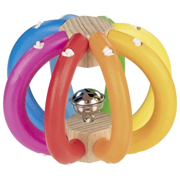 Greifling Elastik Regenbogenball