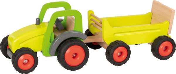 Großer Traktor mit Anhänger