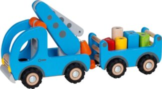 Kranwagen mit Anh&auml;nger