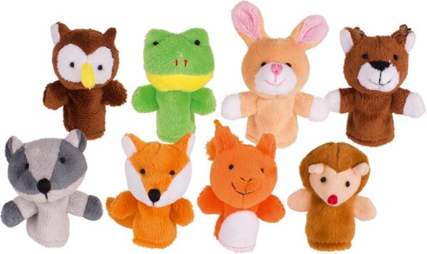 Fingerpuppenset Waldtiere